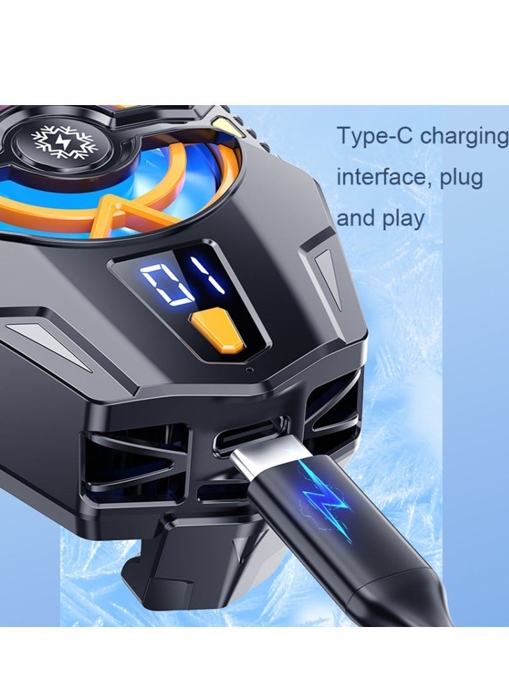 ELTRAZONE J20 Three-speed Adjustable Semiconductor Refrigeration Mobile Phone Radiator – Powerful Cooling Fan with 3 Speed Modes, Digital Display, Quiet Operation | Efficient Mobile Cooler for Smartphones & Gaming Devices - Image 3