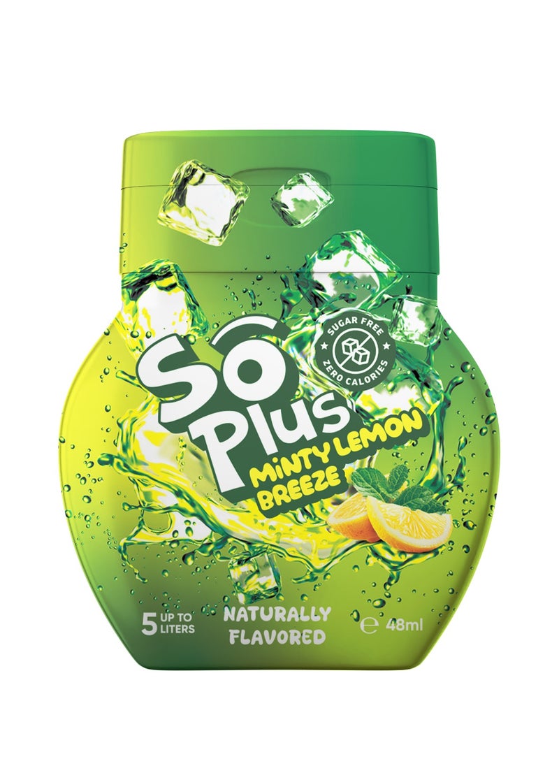 So Plus Liquid Water Enhancer, Lemon&mint 48ml 
