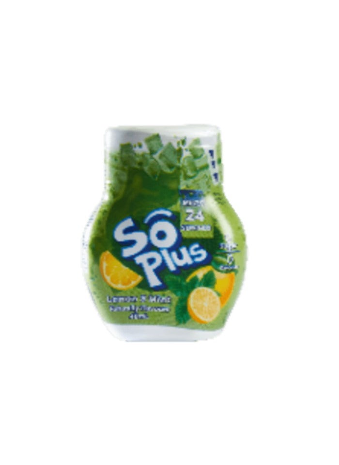 So Plus - Liquid Water Enhancer, Lemon&mint 48ml - Image 1