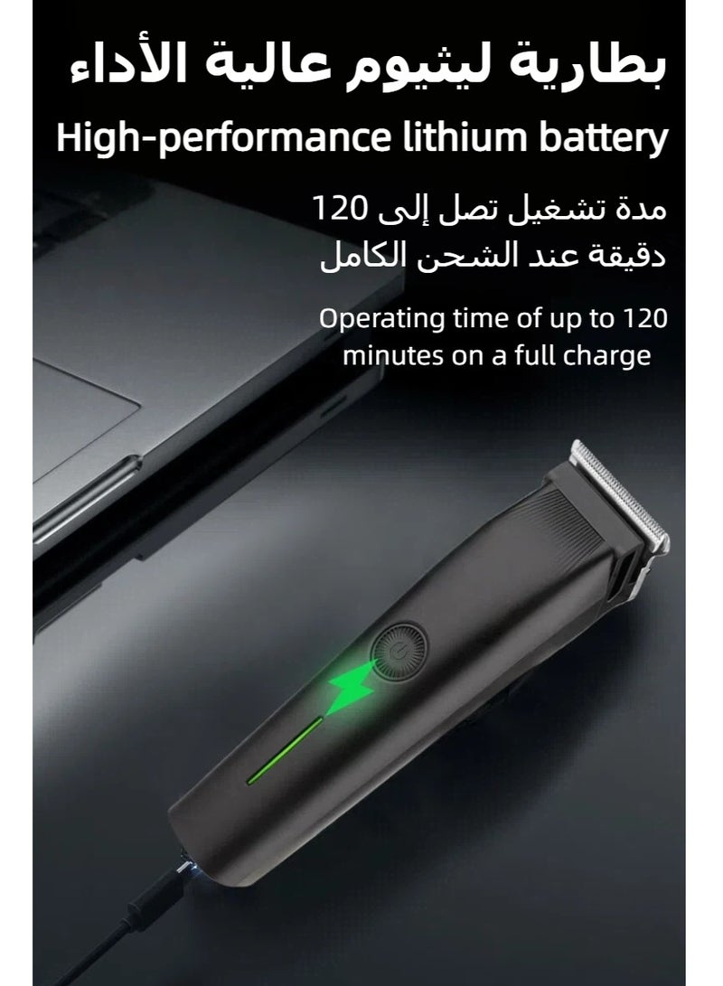 Ear and Nose Hair Trimmer, Rechargeable 3-in-1 Versatile Trimmer for Men, Professional Electric Shaver, Portable Groomer for Travel and Home Use - Image 3