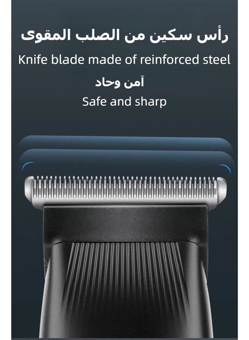 Ear and Nose Hair Trimmer, Rechargeable 3-in-1 Versatile Trimmer for Men, Professional Electric Shaver, Portable Groomer for Travel and Home Use - Image 4