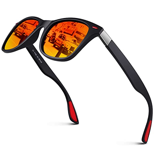 LINVO Polarized Sunglasses for Men and Women,Mens Sunglasses Dark Driving Fishing Golf HD UV400 Shades - Image 1
