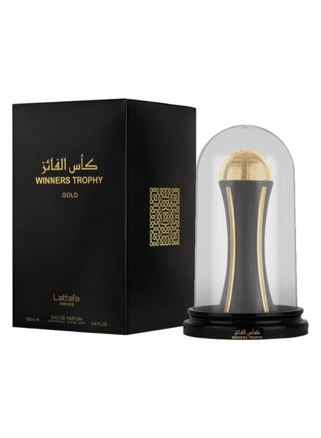 Lattafa PRIDE Winners Trophy Gold Eau de Parfum - 100ml | A Luxurious and Elegant Fragrance for Women - Image 1