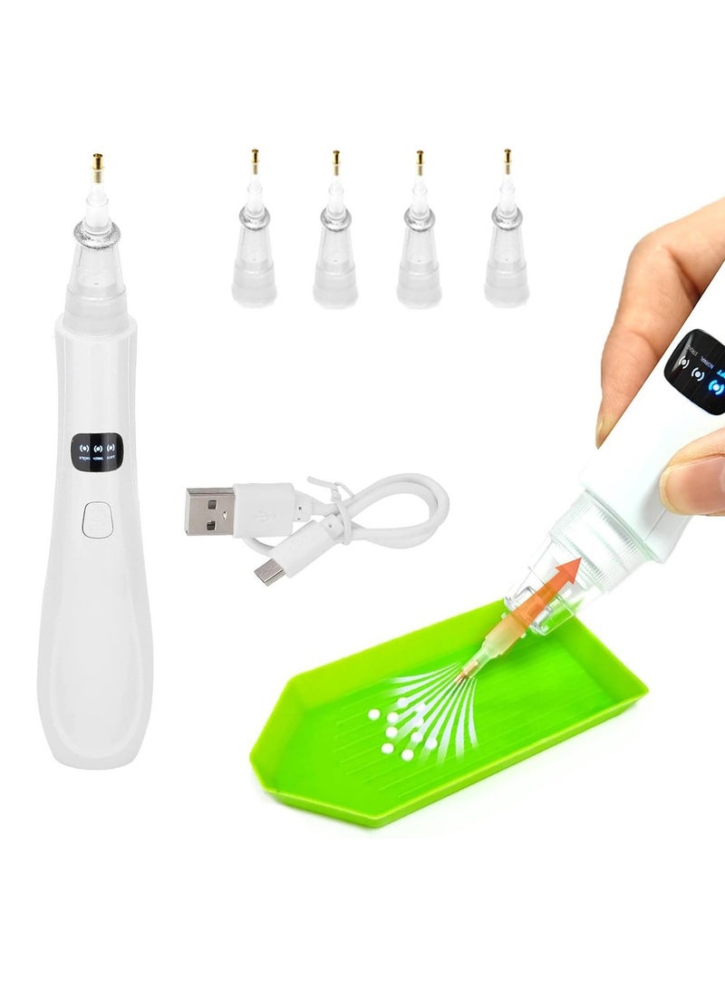 Electric Diamond Brush Adjustable Suction Mode Cordless Diamond Art Brush with Vacuum Pump - Image 2