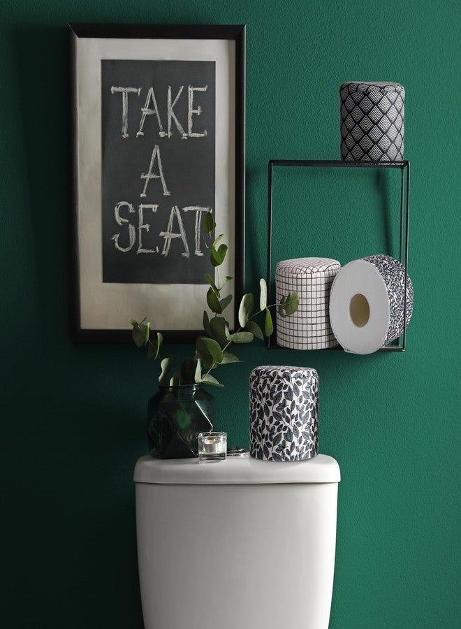 Hoolerry 6 Pcs Decorative Toilet Paper Roll Cover Fit regular Roll Within 4.3 x 5.1'' Reusable Felt Fabric Toilet Tissue Holder Tissue Paper Cover Wrap for women Bathroom Decor Hotel Gift(Trendy) - Image 3