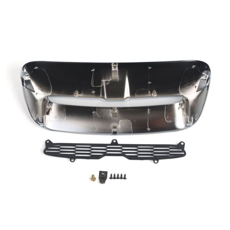 Car Hood Vent: Silver Premium ABS Chrome-Plated - Improved Airflow Circulation Hood Air Intake Scoop for BMW Mini R55 R56 R57 R58 R59 2007-2015 S & JCW - Image 5