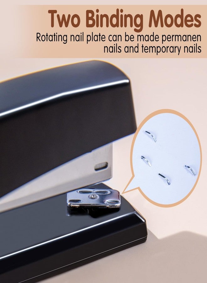 Deli Stapler, 12 Pack Desktop Office Supplies Stapler, Office Product, 25 Sheet Capacity, Includes 12000 Staples and 12 Staple Removers, Black - Image 3