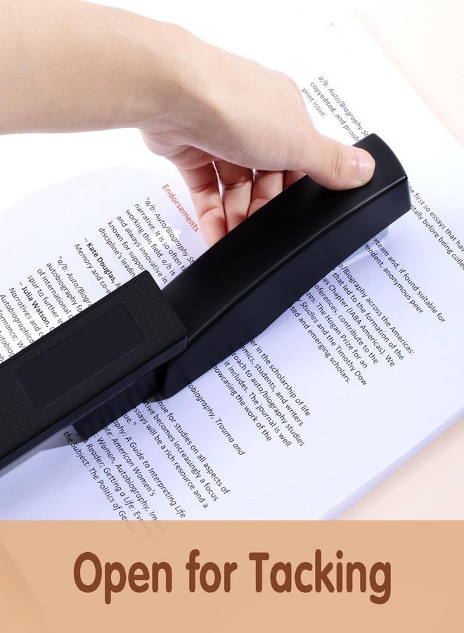 Deli Stapler, 12 Pack Desktop Office Supplies Stapler, Office Product, 25 Sheet Capacity, Includes 12000 Staples and 12 Staple Removers, Black - Image 4