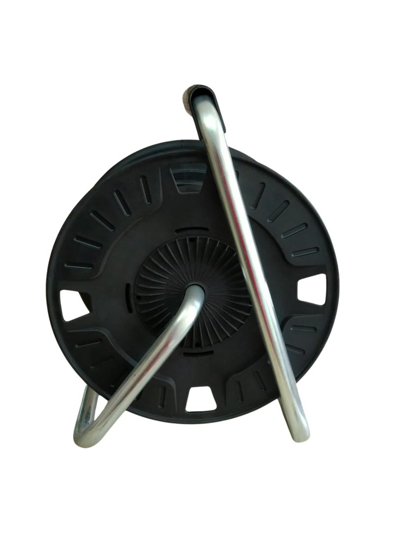 Max MAX Extension Drum 25 Meter Wire (1.5MM, 3 Core Cable)|with Two Universal ISI Marked 6/16 Amps sockets|32 Amp MCB Switch and with Indicator|Cable Reel|Heavy Duty|Extension Cord Reel|  - Image 2