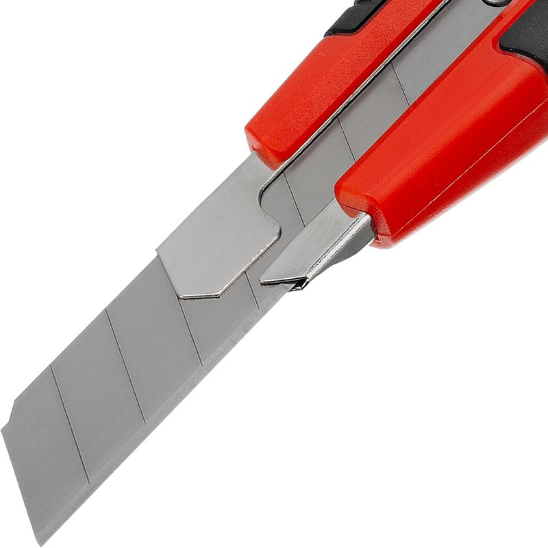 MTX Retractable Utility Knife 18mm – Cutter Blade with Metal Guide & Clamp Screw, Durable Hand Tool for DIY & Workshop - Image 4