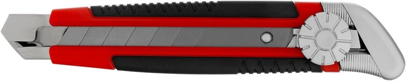 MTX Retractable Utility Knife 18mm – Cutter Blade with Metal Guide & Clamp Screw, Durable Hand Tool for DIY & Workshop - Image 3