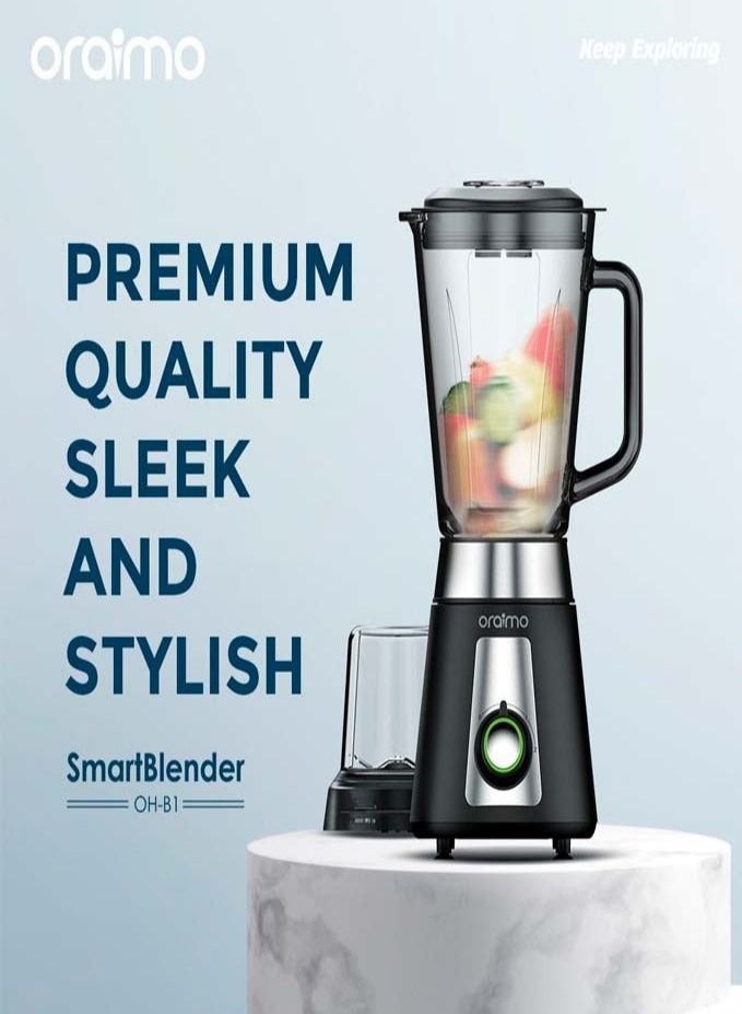Oraimo Smart Blender 1.5L Large Capacity 2 Speed Control Blender - Image 2
