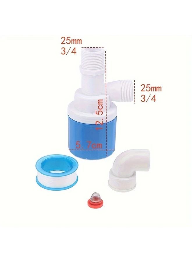 Automatic Water Float Valve Model A4 1 2 3 4 Inch Corrosion Resistant Nylon Stainless Steel - Image 5