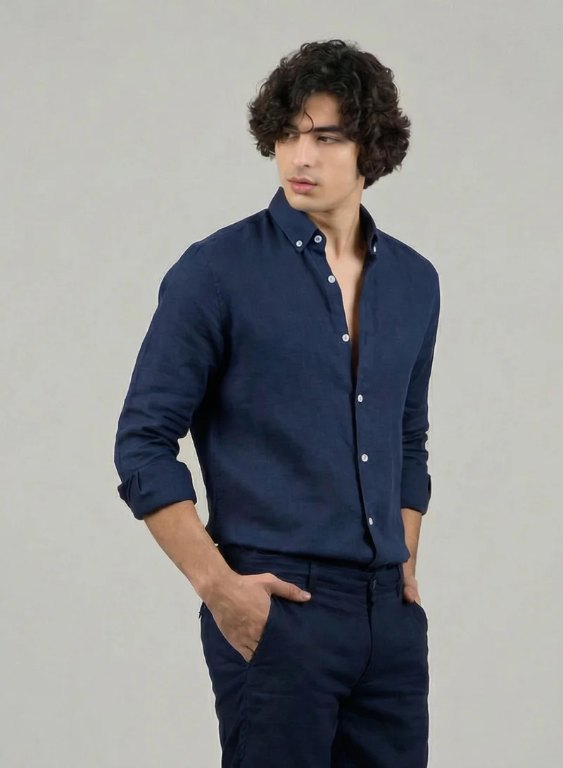 Just Nature 100% Linen Classic Fit Shirt