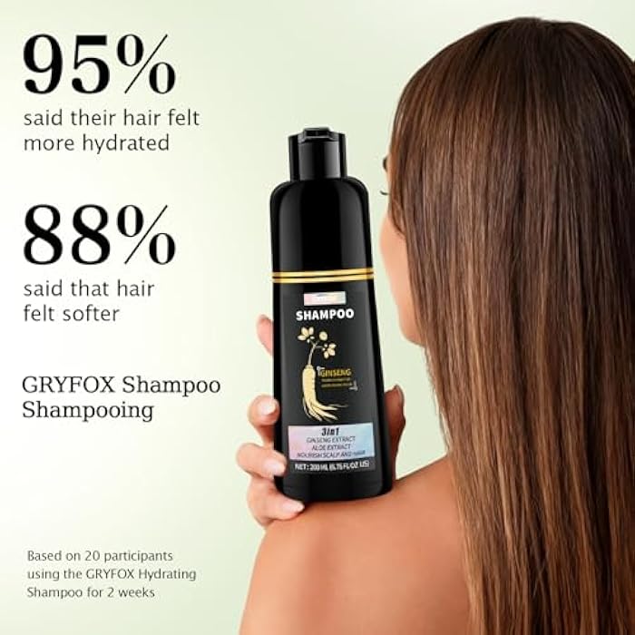 GRYFOX Hair Repair Shampoo, Hydrates While Cleansing, For Healthier-Looking Hair - Image 5