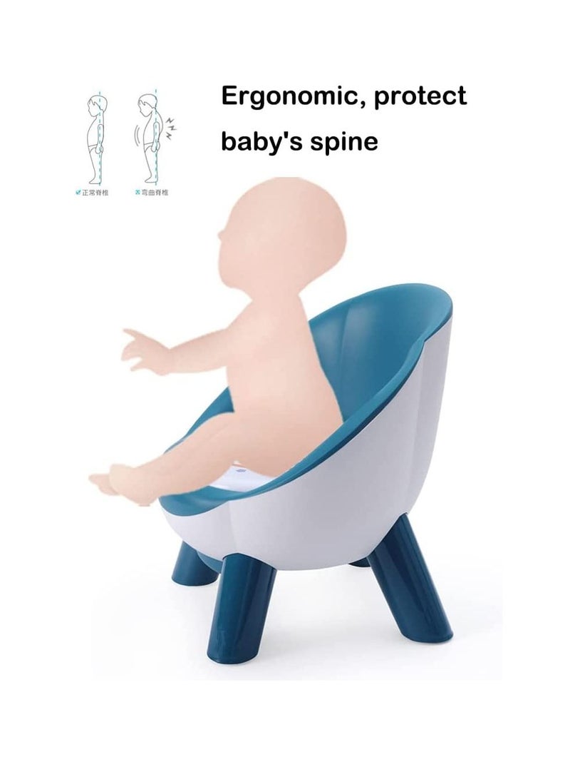 Generic Portable Multifunctional Baby Dining Chair, Mini Kids High Chair Blue  - Image 5