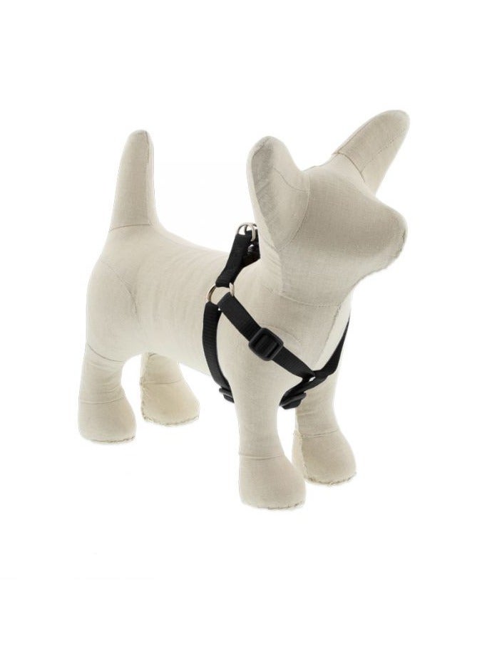 Basic Solids Step In Dog Harness  - Black