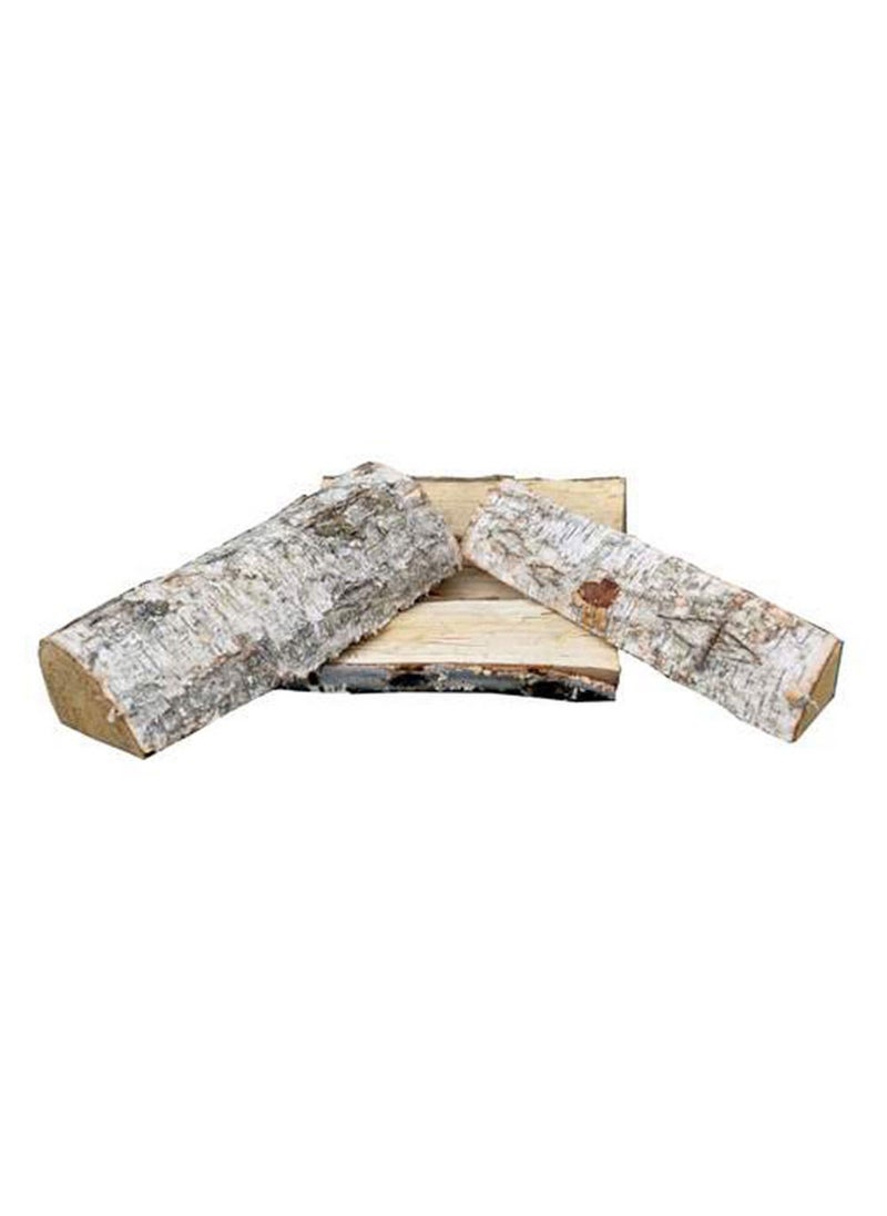 Flame-on Flame-on Firewood Birchwood Medium, 8Kg  - Image 2