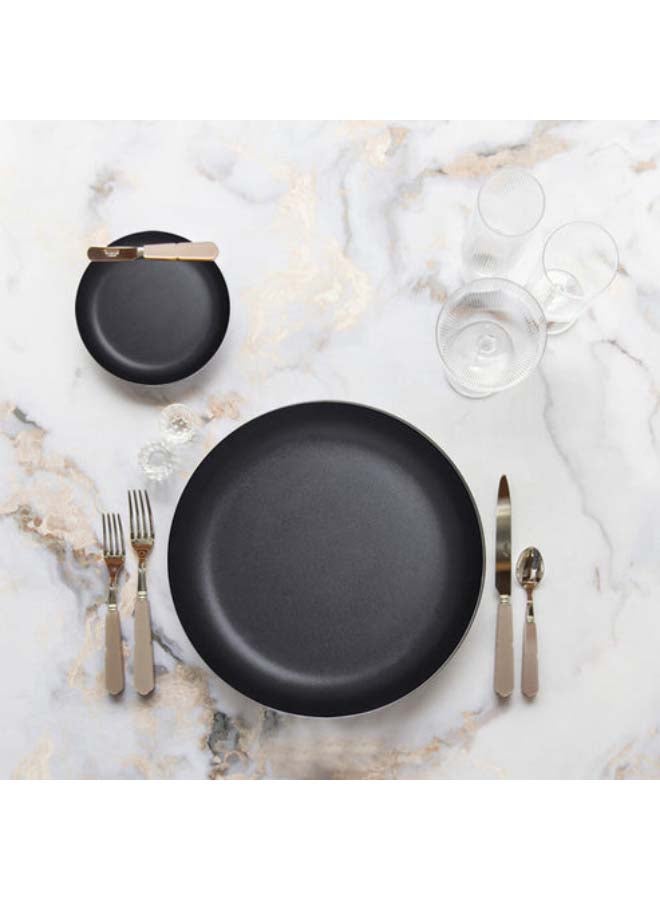 إيفا Brock Black Stoneware Plates - Image 2