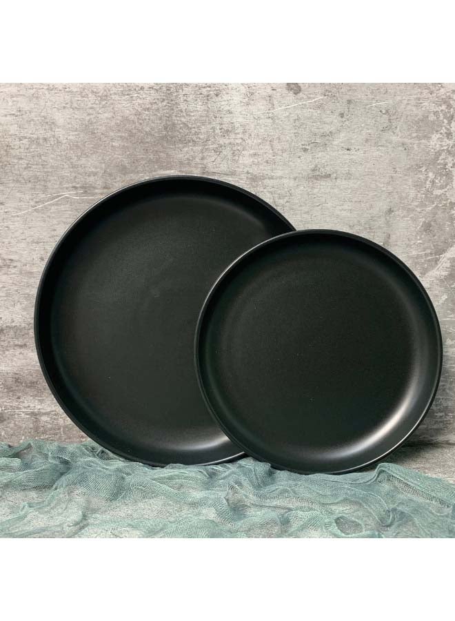 إيفا Brock Black Stoneware Plates - Image 3