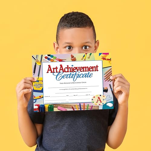 Flipside Products Art Achievement Certificates, Recognition, Award Students, Incentive, 8.5" x 11", 30 Pack - Image 3