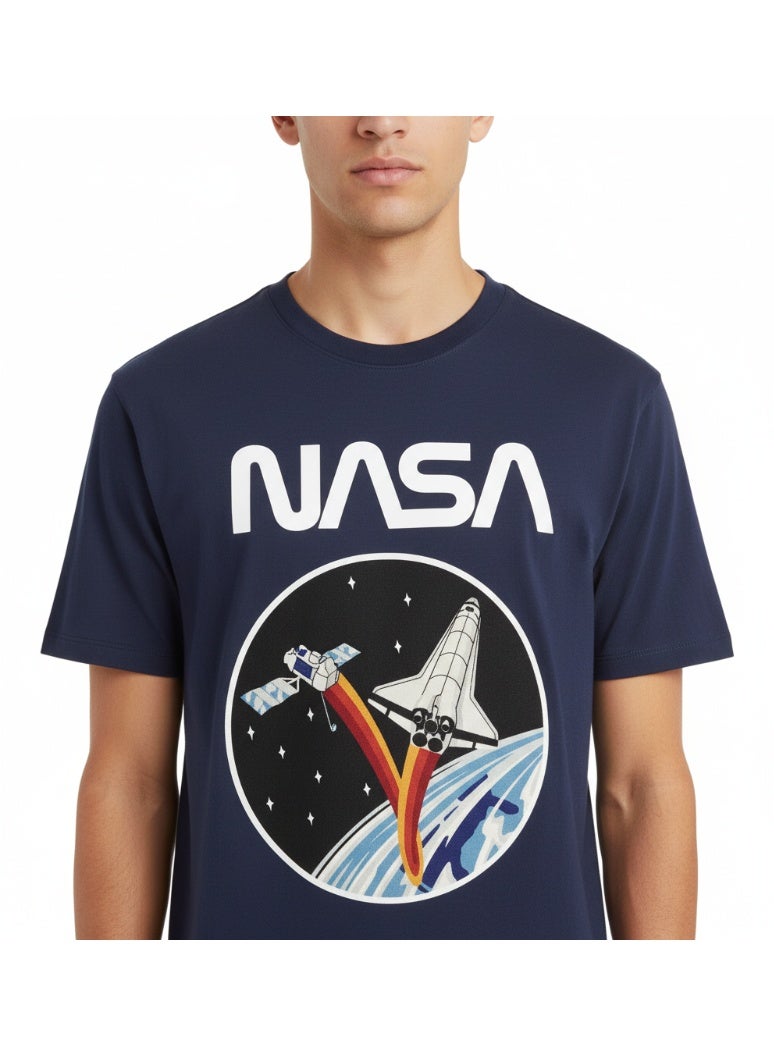 general T-SHIRT BOYS NASA 8-14 YRS PRINT S/S FZ - Image 3