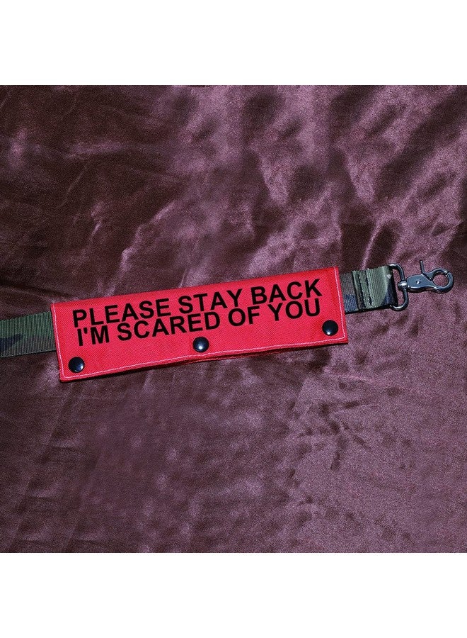 BLUPARK Funny Dog Leash Sleeve Please Stay Back I'm Scared of You Dog Leash Wrap Sleeve Pet Birthday Gift (I'm Scared of You-Sleeve) - Image 3