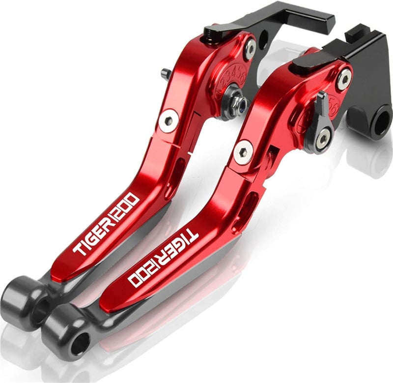cheekyglo Fit for Triumph Tiger & Explorer 1200 2225 23 24 Motorcycle Adjustable Folding Extendable Brake Clutch Levers Accessories Durable (Color : 12)12 - Image 2