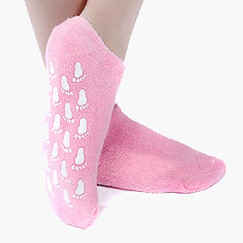 SKYUNION Moisturizing UltraSoft Socks with Spa Gel for Vitamin E and Oil Infused - Image 1