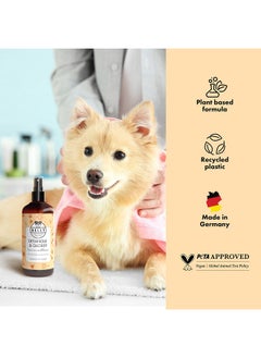 Belly Belly Dog Detangling Spray, 8.5 Fl Oz - A Natural Dog Leave in Conditioner Spray & Detangler Spray - Dog Conditioner for Matted Coats & Detangling Spray for Dogs with Oat Protein & Aloe Vera  - Image 4