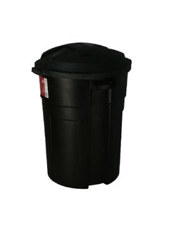 ACE Long Lasting Big Trash Can with Lid Black 32 gal 2894-AC BLA  - Image 4