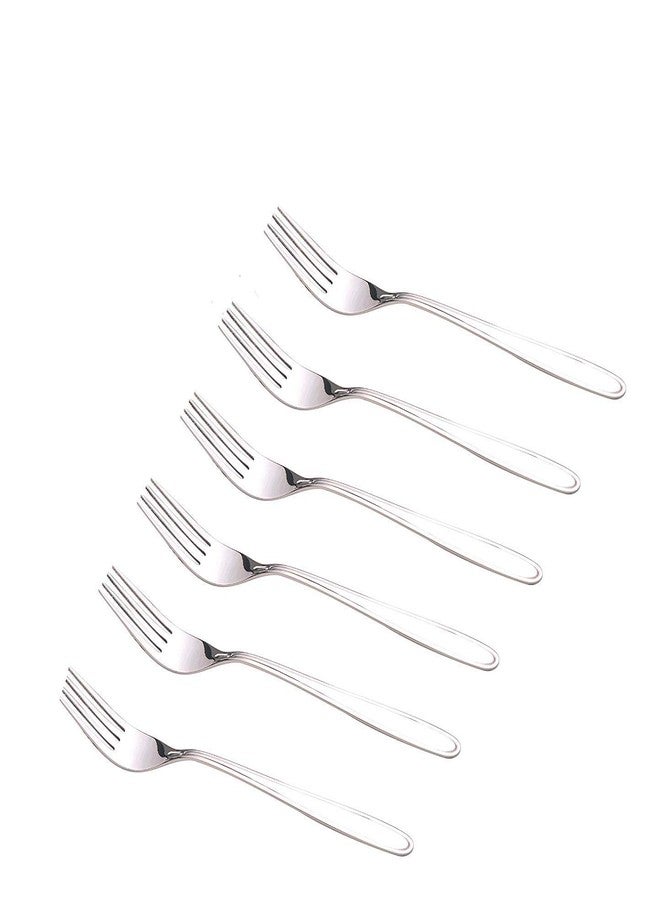 Bartan Star Stainless Steel Table Forks Set of 6 - Image 1