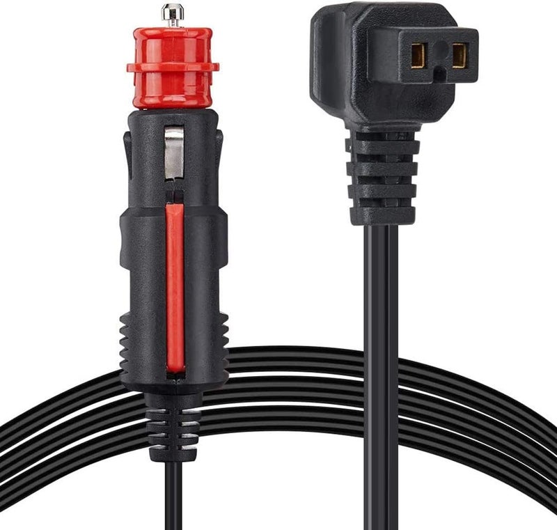 REVHQ كابل طاقة DC من بجهد 12V/24V لثلاجة السيارة المحمولة والفريزر المحمول متوافق مع Alpicool COSTWAY ICECO (DC فقط) - Image 1
