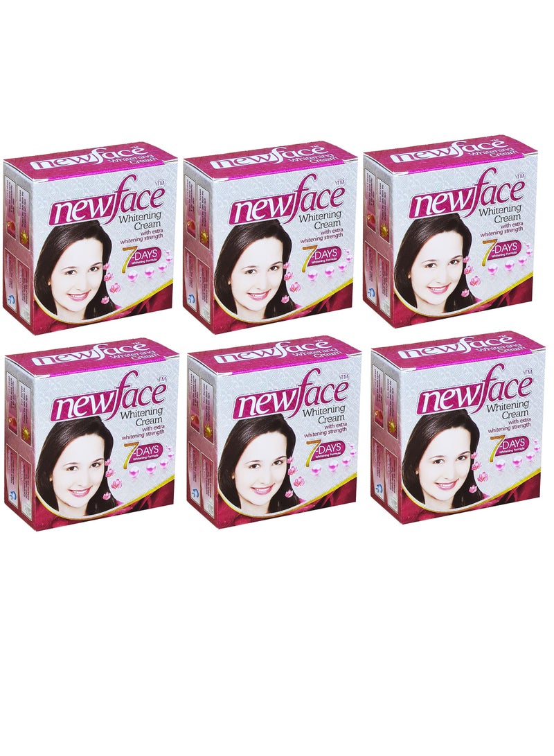 New Face Whitening Beauty Cream 28gm (Pack of 6) - Image 1