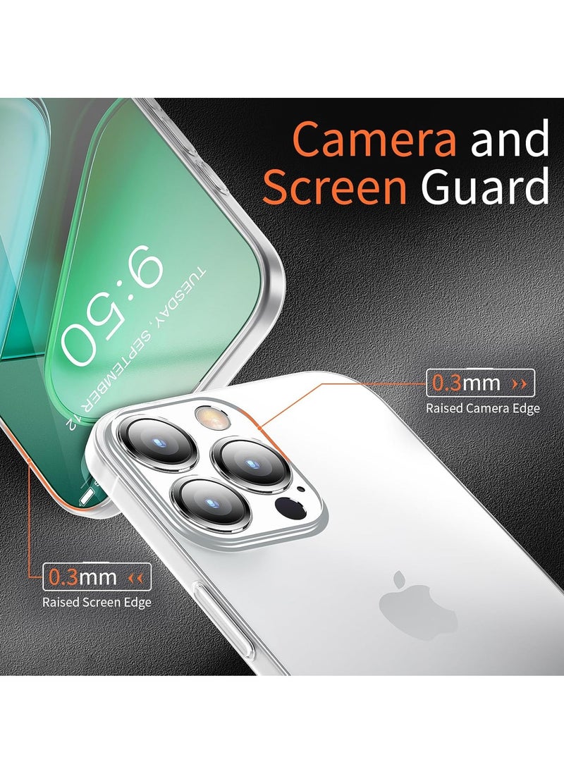 ELTRAZONE iPhone 16 Pro Max Slim Case | 0.2mm Paper-Thin Lightweight Case | Matte Finish PP Back Protection | Anti-Fingerprint & Anti-Yellowing | Compatible with iPhone 16 Pro Max 6.9 Inch - Transparent White - Image 4