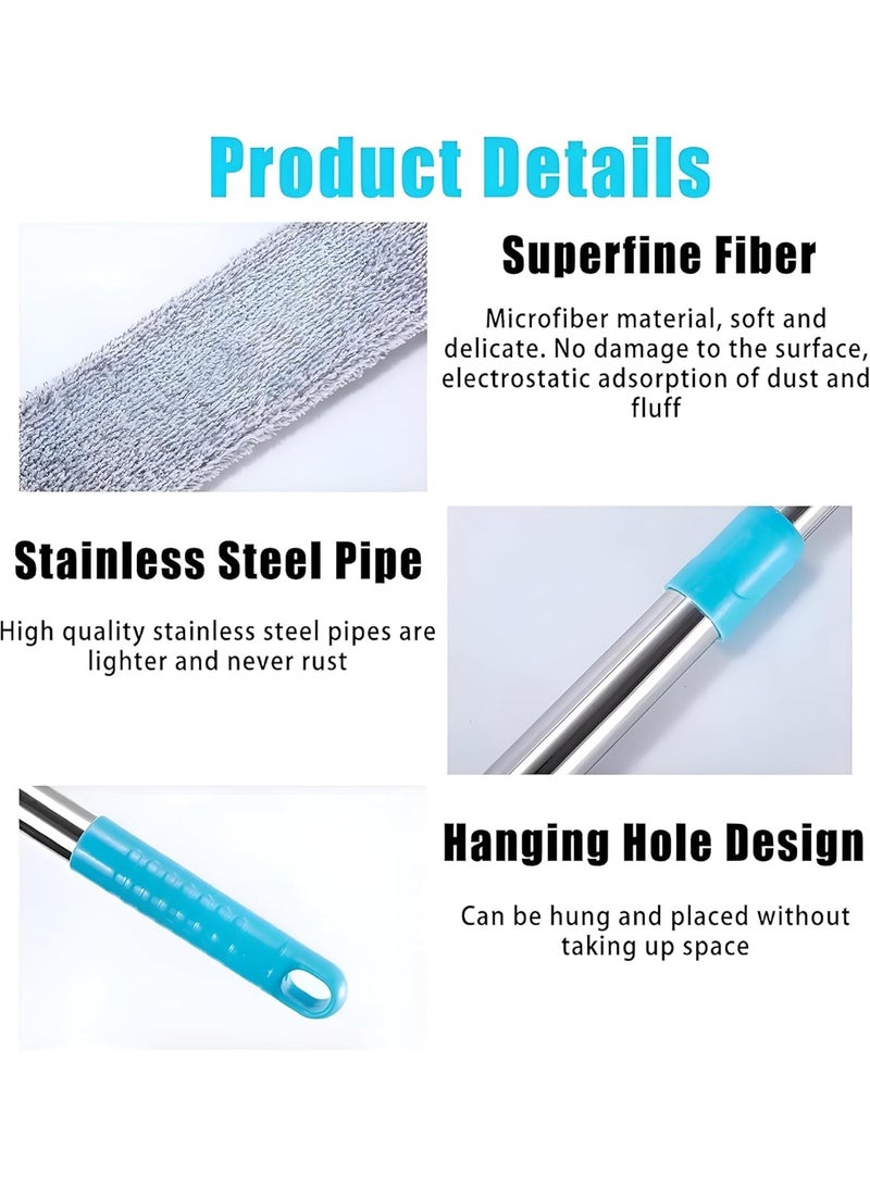 Versatile flexible mop that bends easily to reach tight spaces under furniture for effortless home cleaning. - Image 5