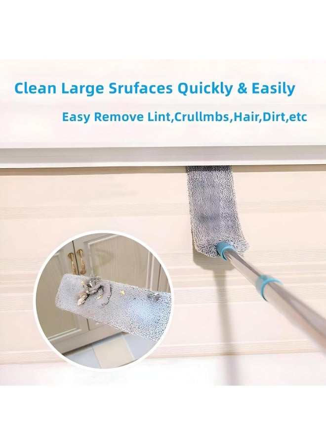 Versatile flexible mop that bends easily to reach tight spaces under furniture for effortless home cleaning. - Image 4