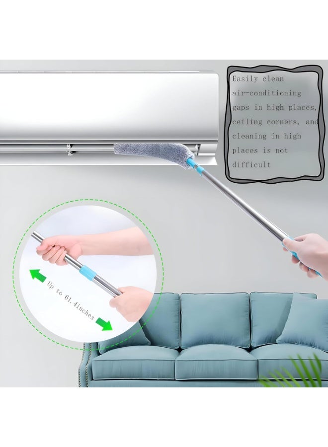 Versatile flexible mop that bends easily to reach tight spaces under furniture for effortless home cleaning. - Image 2