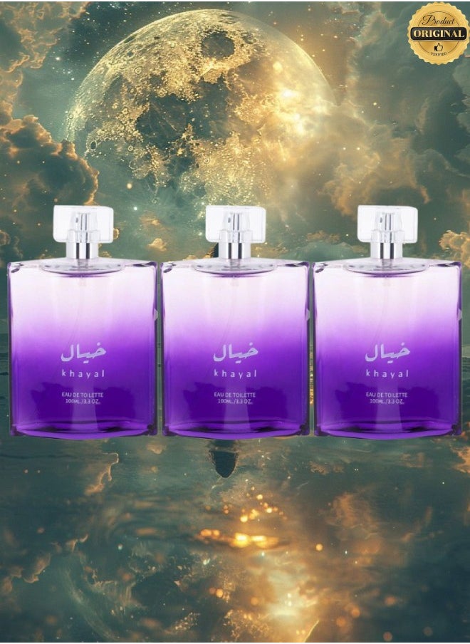 خيال 3 قطع عطر خيال 100 مل  - Image 1