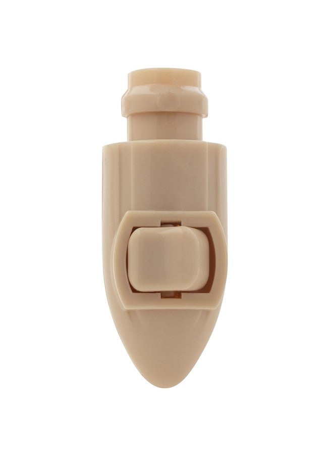 Creative Hobbies Plug in Night Light Module with Shade Mounting Clip, Ivory Plastic Nightlight Base, UL Listed, Great for Making Your Own Decorative Night Lights, Pack of 10 Sets - Image 3