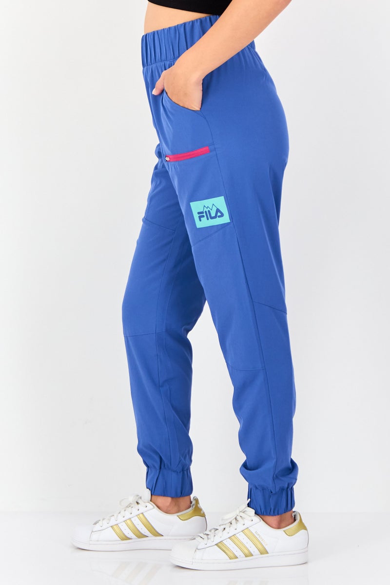 FILA Women Sportswear Fit Training Track Pants, Slate Blue - Image 3