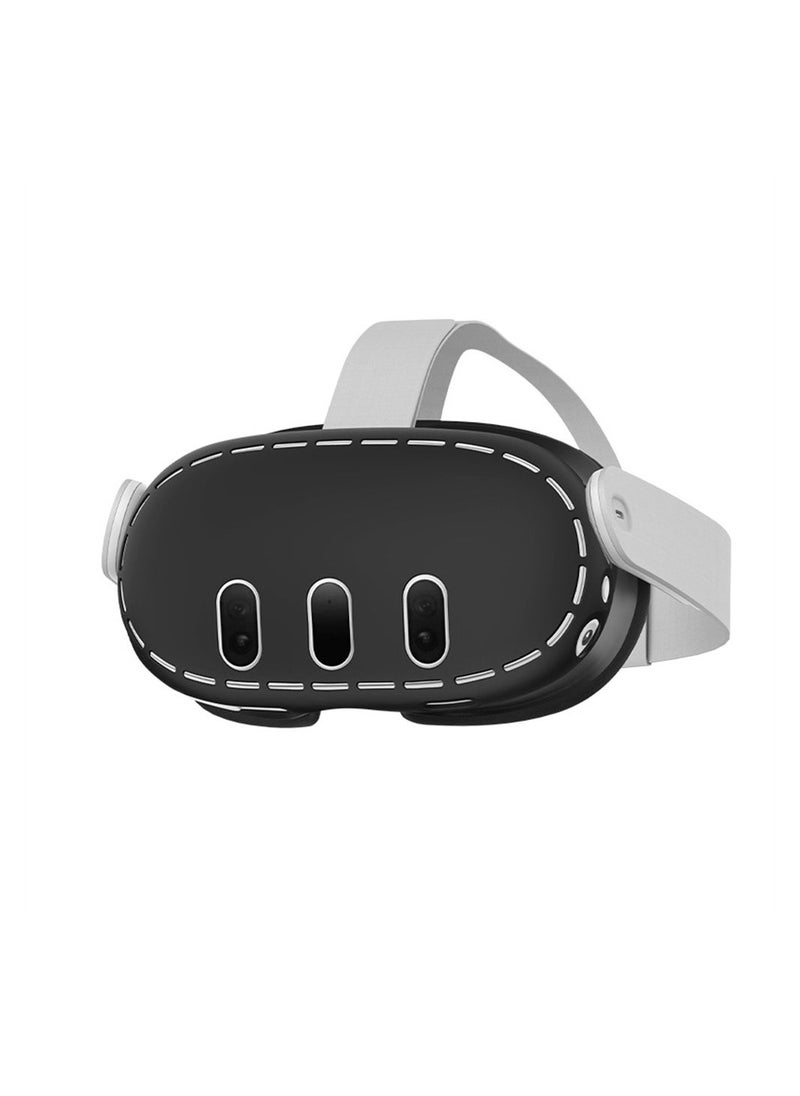 VR Shell Cover Skin for Quest 3 Headset Accessories, Silicone Headset Protector for Quest 3 VR Headsets, Anti Scratch Dust Shock - Image 1