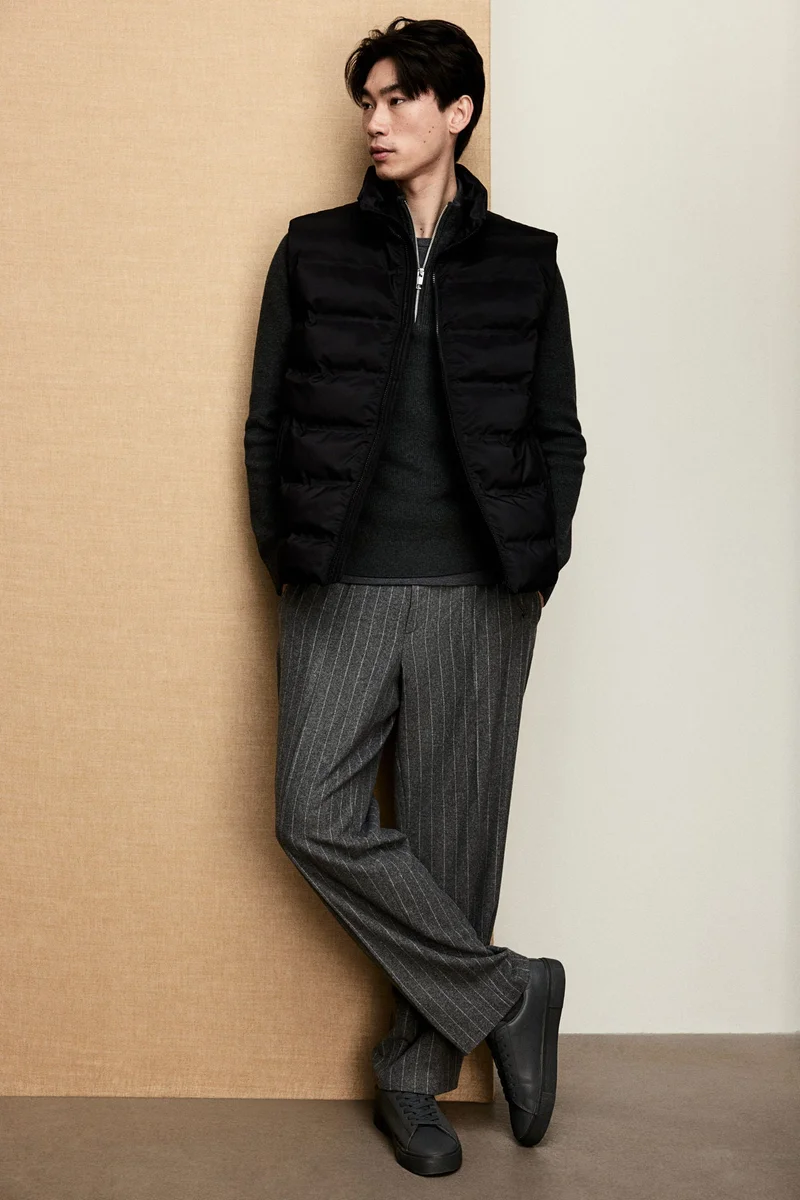 H&M Regular Fit Water-Repellent Puffer Gilet