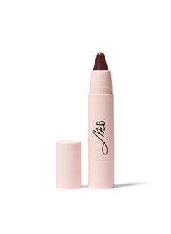 Monika Blunder Beauty Monika Blunder Beauty - Kissen Lush Lipstick Crayon - Romy (Dark Nude) Clean Beauty, Cruelty-Free, Vegan 