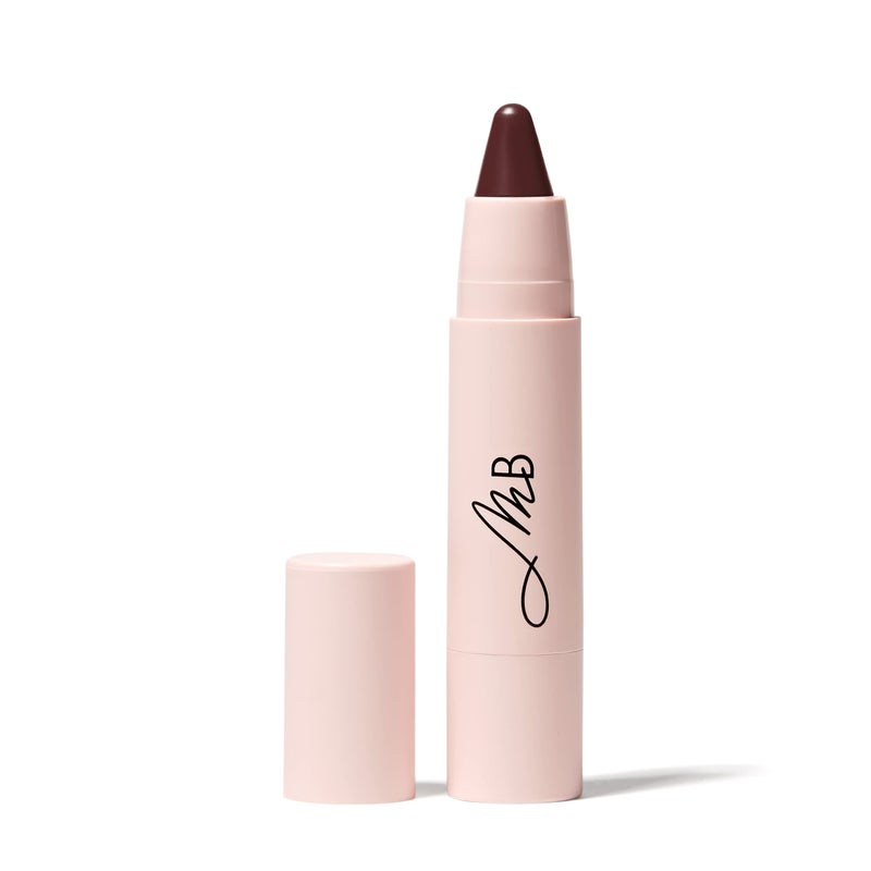 Monika Blunder Beauty Monika Blunder Beauty - Kissen Lush Lipstick Crayon - Romy (Dark Nude) Clean Beauty, Cruelty-Free, Vegan