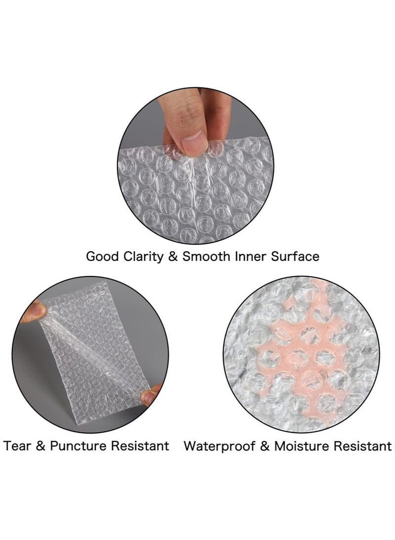 GIFT 100 Pcs 4x6 Inch Bubble Pouches, Double-Walled Cushioning for Shipping & Storage  - Image 3