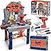 ShyLizard Kids Tool Bench with Realistic Electric Drill 132 PCS Toddler Tool Set Birthday Toys for Kids Ages 3 4 5 6 7 8 Toddlers Tool Box Workbench Kid Tools Set for Boys Girls 35 68 - Image 3