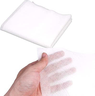 DGQ DGQ Wash-Away Water Soluble Stabilizer 10" x 3 Yard Light Weight  Non Woven Wash Away Machine Embroidery Topping - Image 1