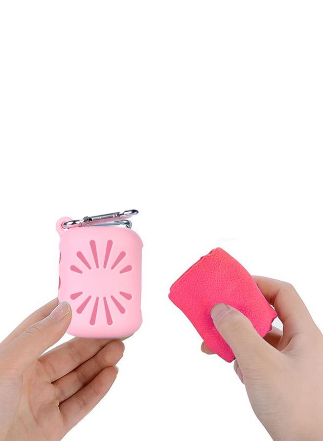 Generic Compressed Mini Towel With Silicone Case  - Image 3