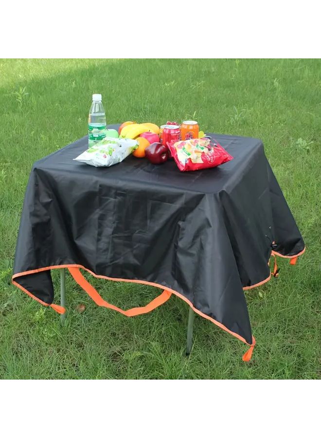 Black All Season Insulated Camping Mat Portable Foldable Picnic Beach Blanket - Image 5